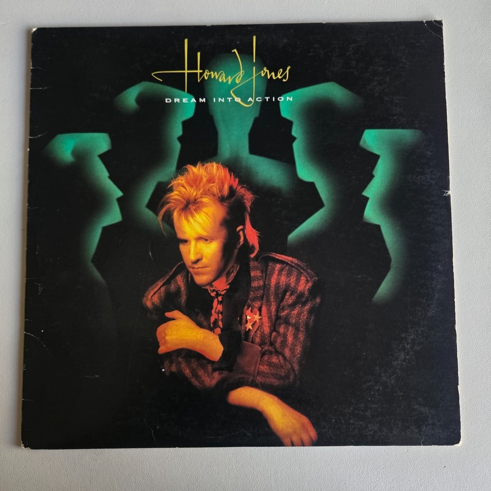 Howard Jones Dream Into Action 1985 Vinyl 12'' LP 80's Pop Rock Vintage